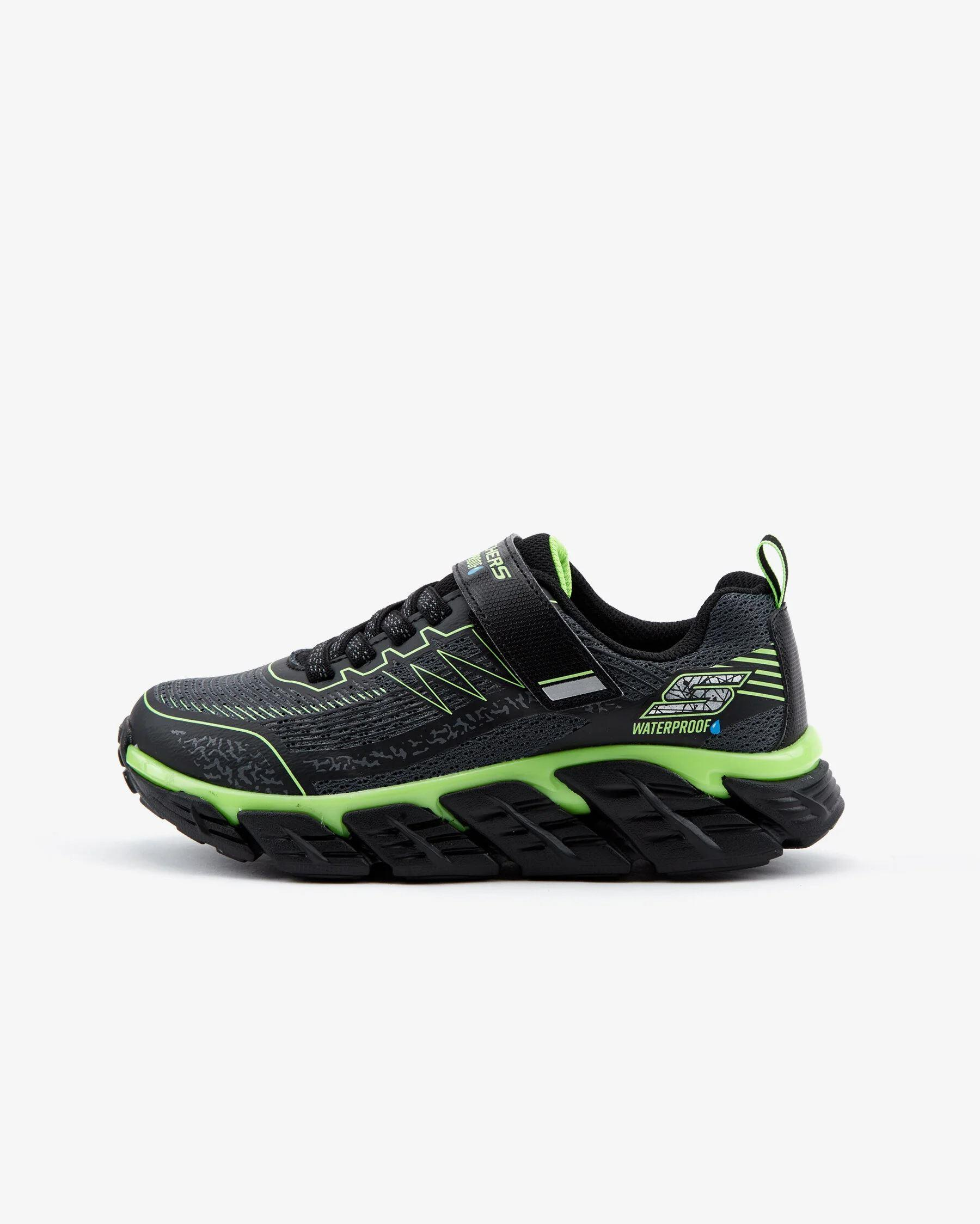 Skechers Tech-Grip Erkek Çocuk Siyah Spor Ayakkabı