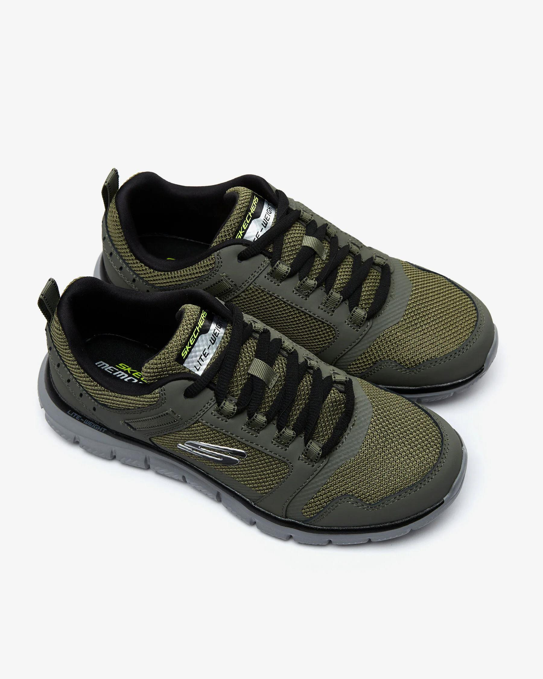 Skechers Track - Knockhill Erkek Yesil Spor Ayakkabı