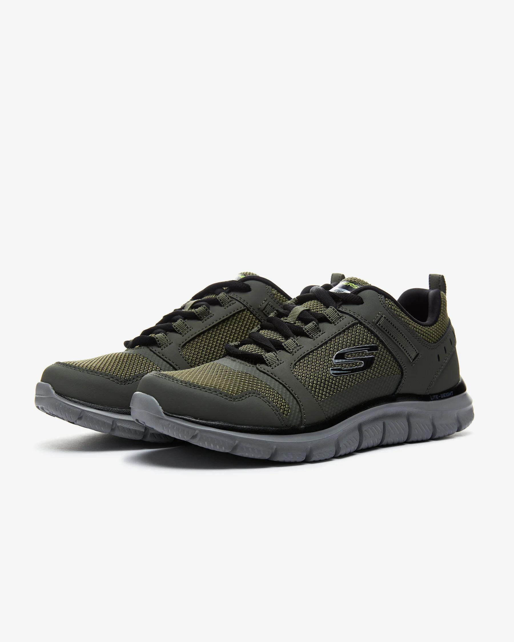 Skechers Track - Knockhill Erkek Yesil Spor Ayakkabı