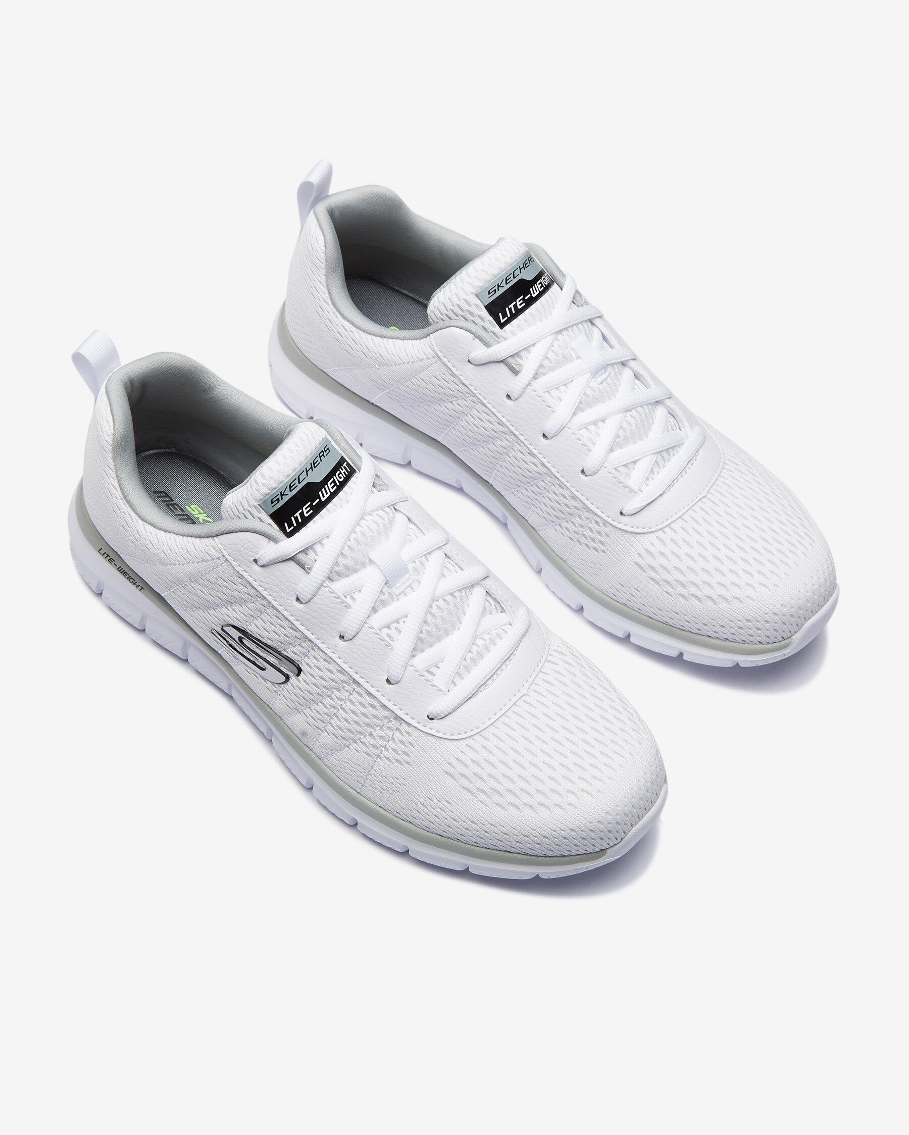Skechers Track - Moulton Erkek Beyaz Spor Ayakkabı