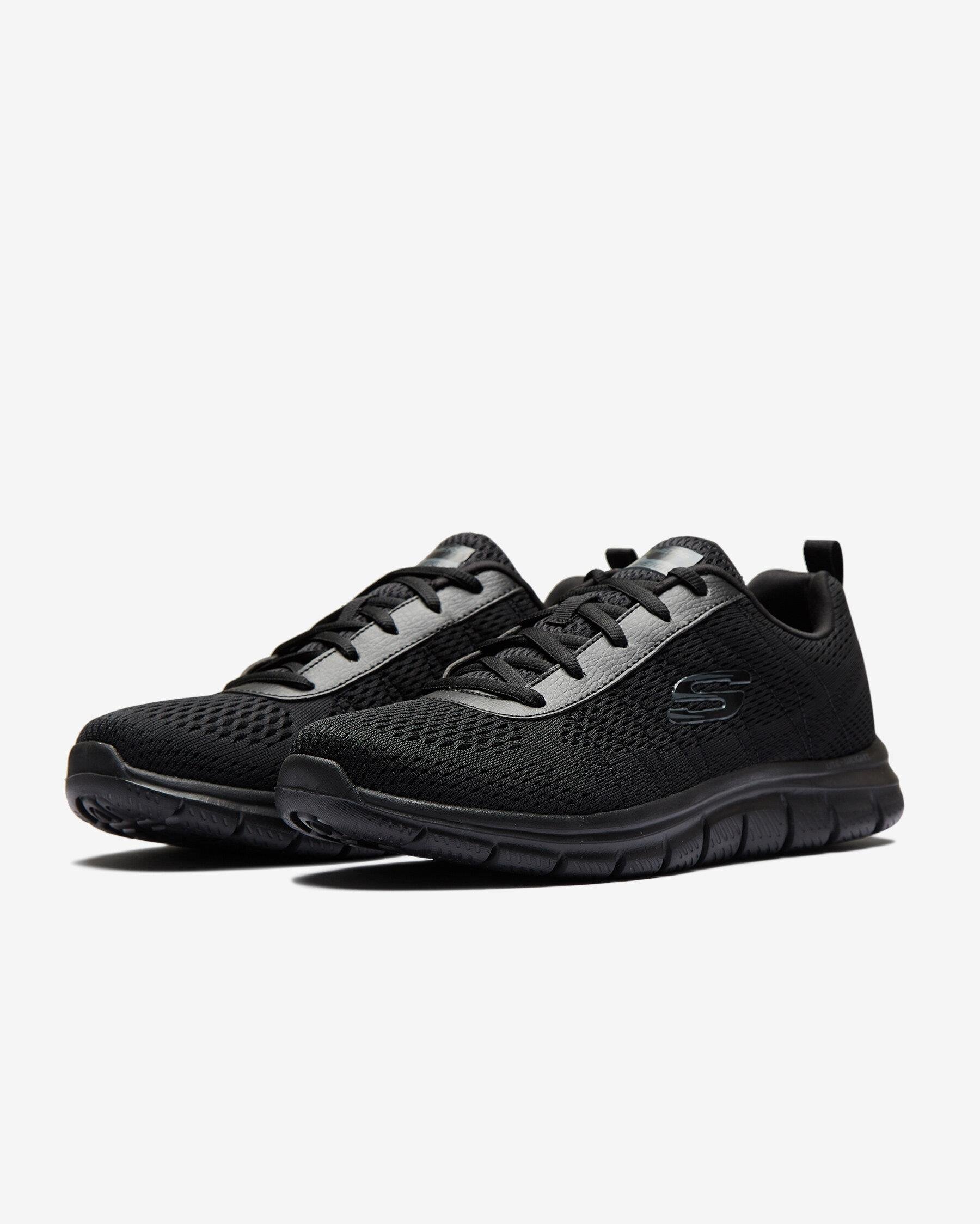 Skechers Track - Moulton Erkek Siyah Spor Ayakkabı