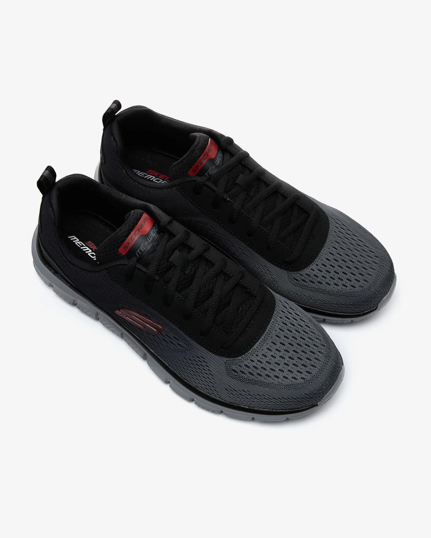 Skechers Track-Ripkent Erkek Siyah Spor Ayakkabı
