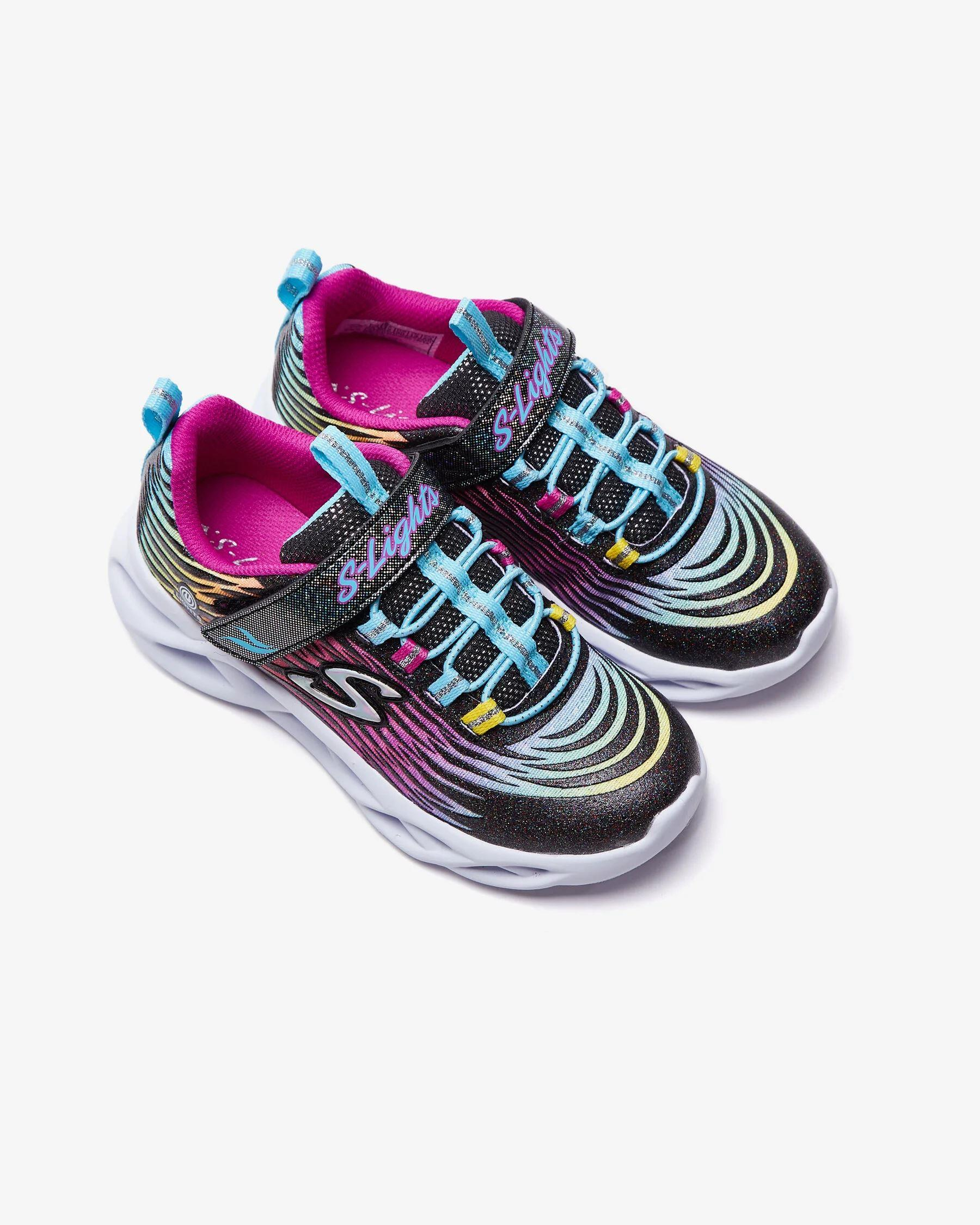 Skechers Twisty Brights-Mystical Bliss Kız Çocuk Siyah Spor Ayakkabı
