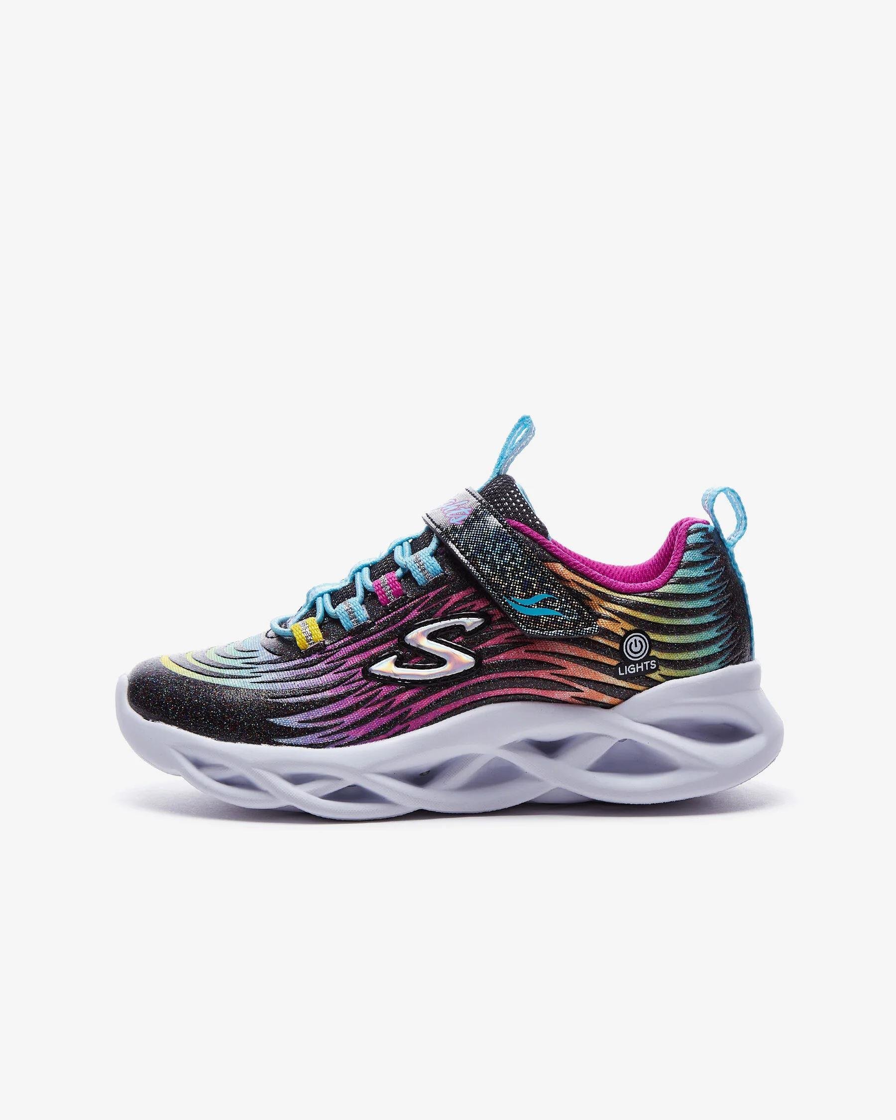 Skechers Twisty Brights-Mystical Bliss Kız Çocuk Siyah Spor Ayakkabı