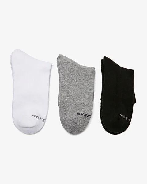 Skechers U Mid Cut Sock Unisex Renkli Soket Çorap