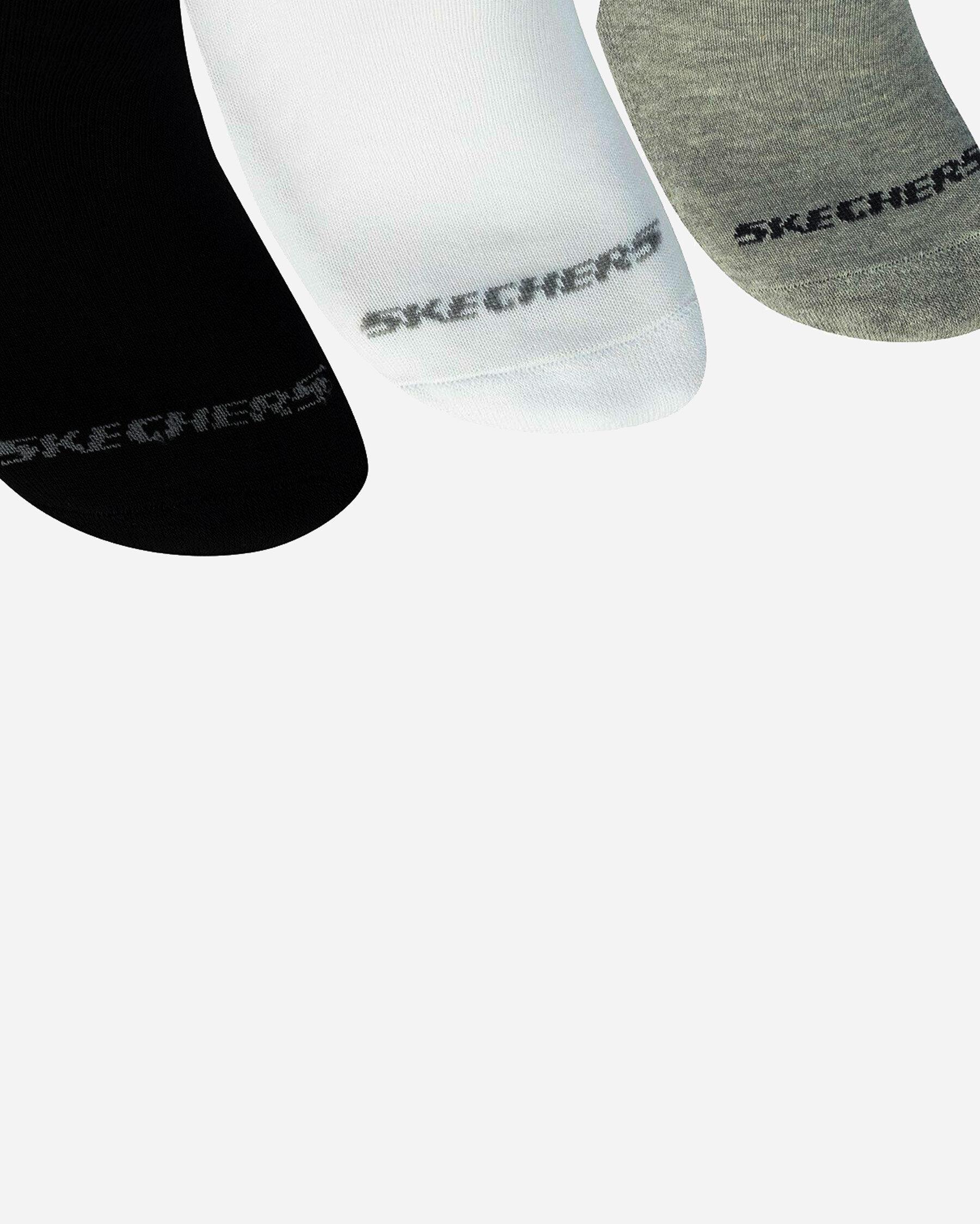 Skechers U Padded Low Cut Sock Unisex Renkli Soket Çorap