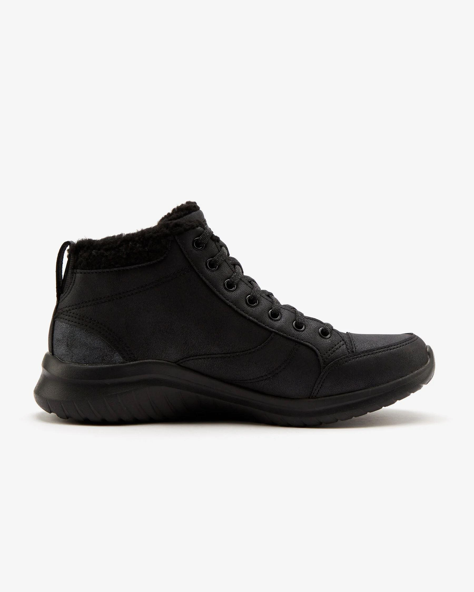 Skechers Ultra Flex 2.0 Kadın Siyah Bot