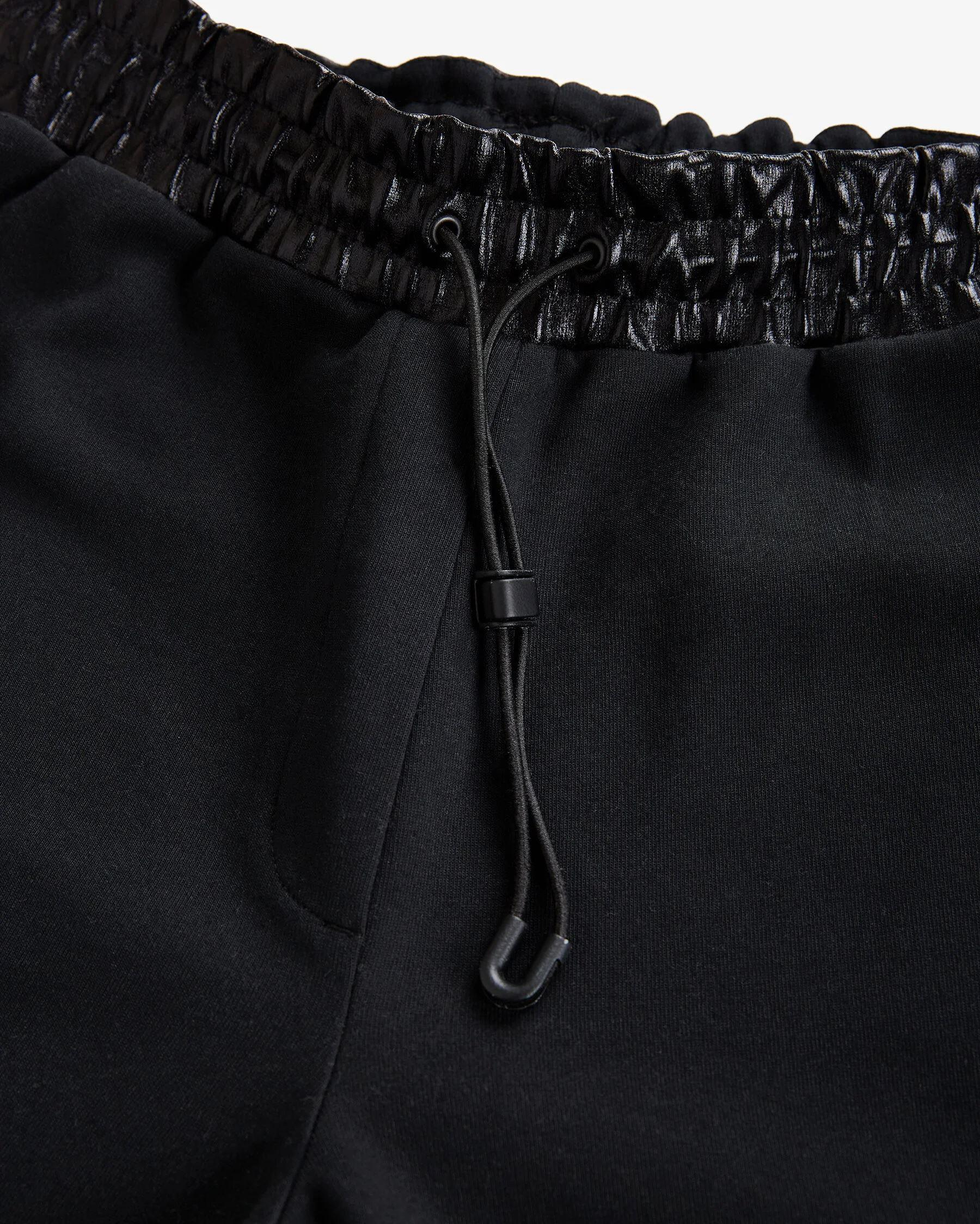 Skechers W 2XI-Lock Foil Covered Jogger Sweatpant Kadın Siyah Eşofman Alt