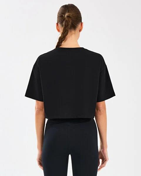 Skechers W Crop Fit Graphic Tee T-Shirt Kadın  Crop Tshirt