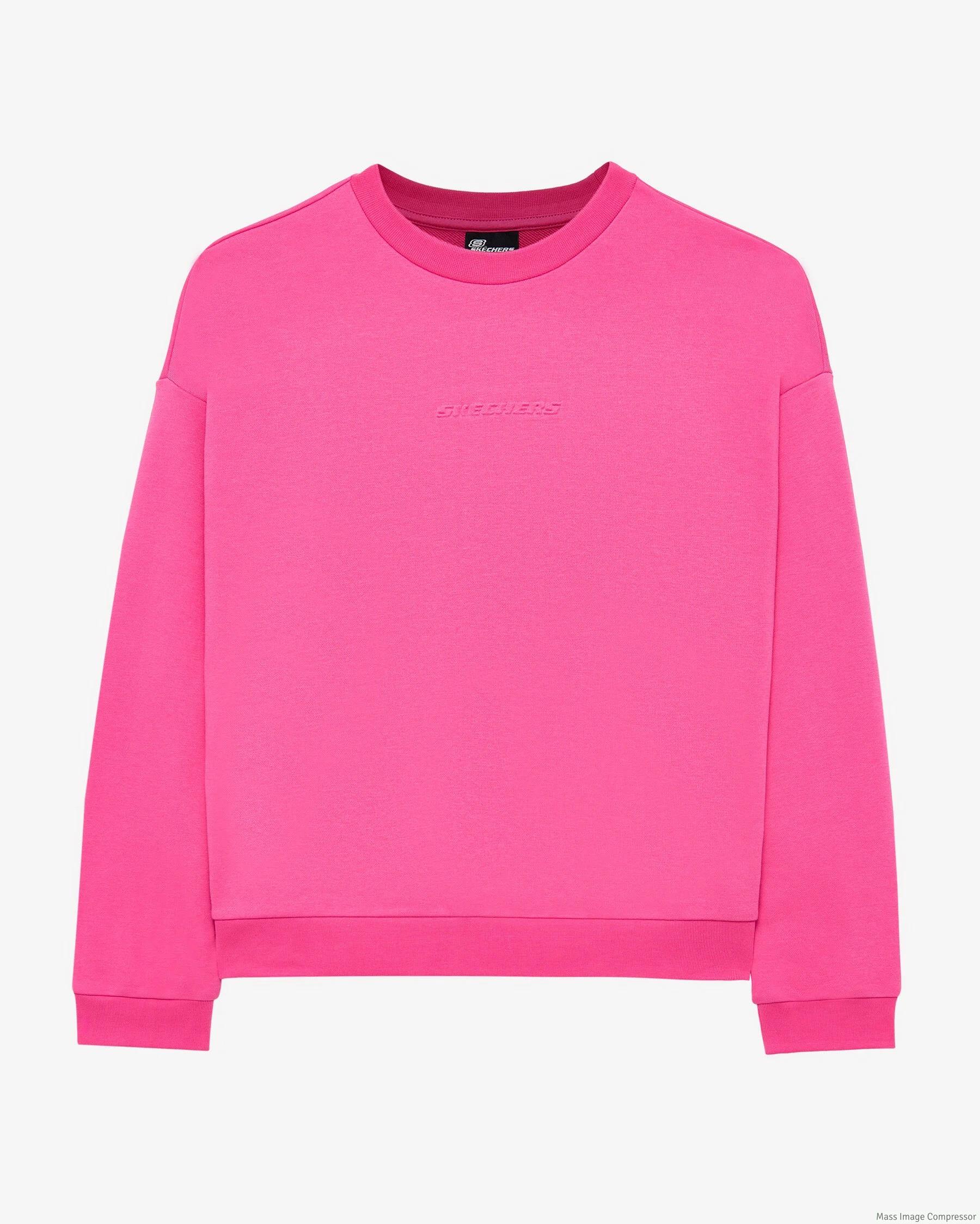 Skechers W Essential Crew Neck Sweatshirt Kadın  Bisiklet Yaka Sweat