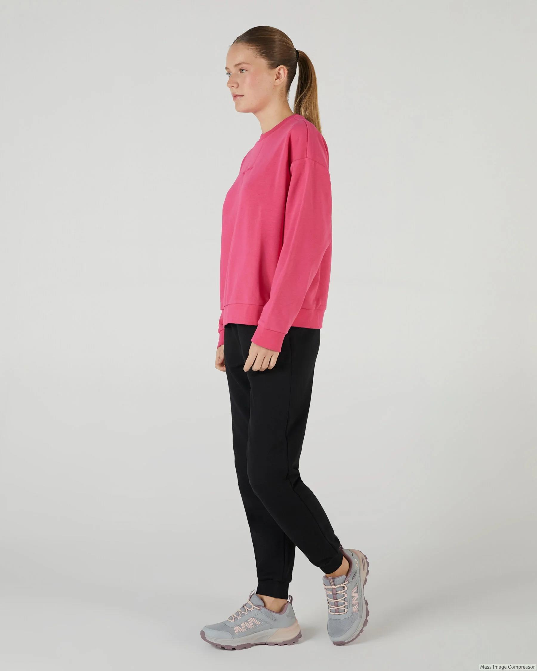 Skechers W Essential Crew Neck Sweatshirt Kadın  Bisiklet Yaka Sweat