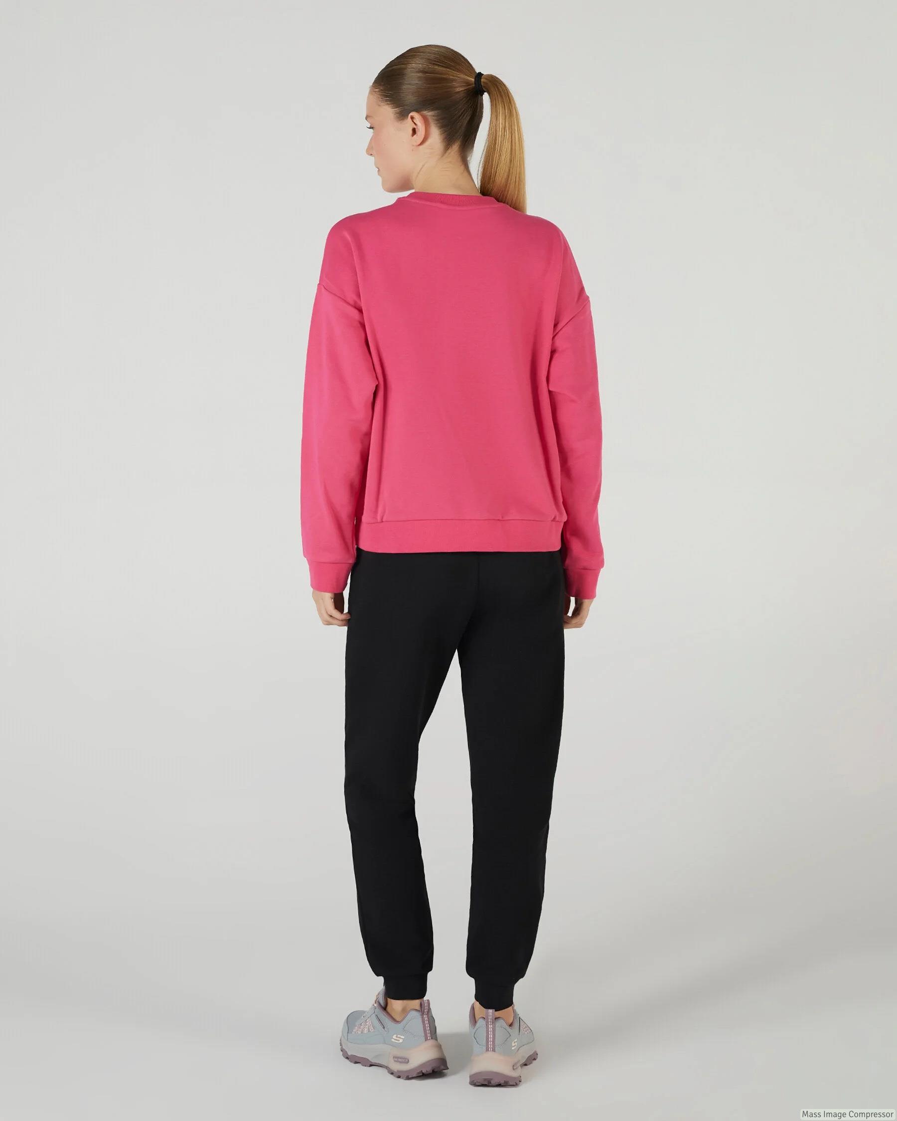 Skechers W Essential Crew Neck Sweatshirt Kadın  Bisiklet Yaka Sweat