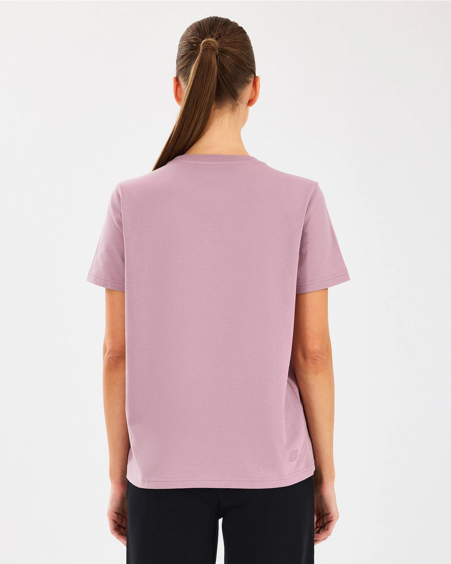 Skechers W Essential Crewneck T-Shirt Kadın  Bisiklet Yaka Tshirt