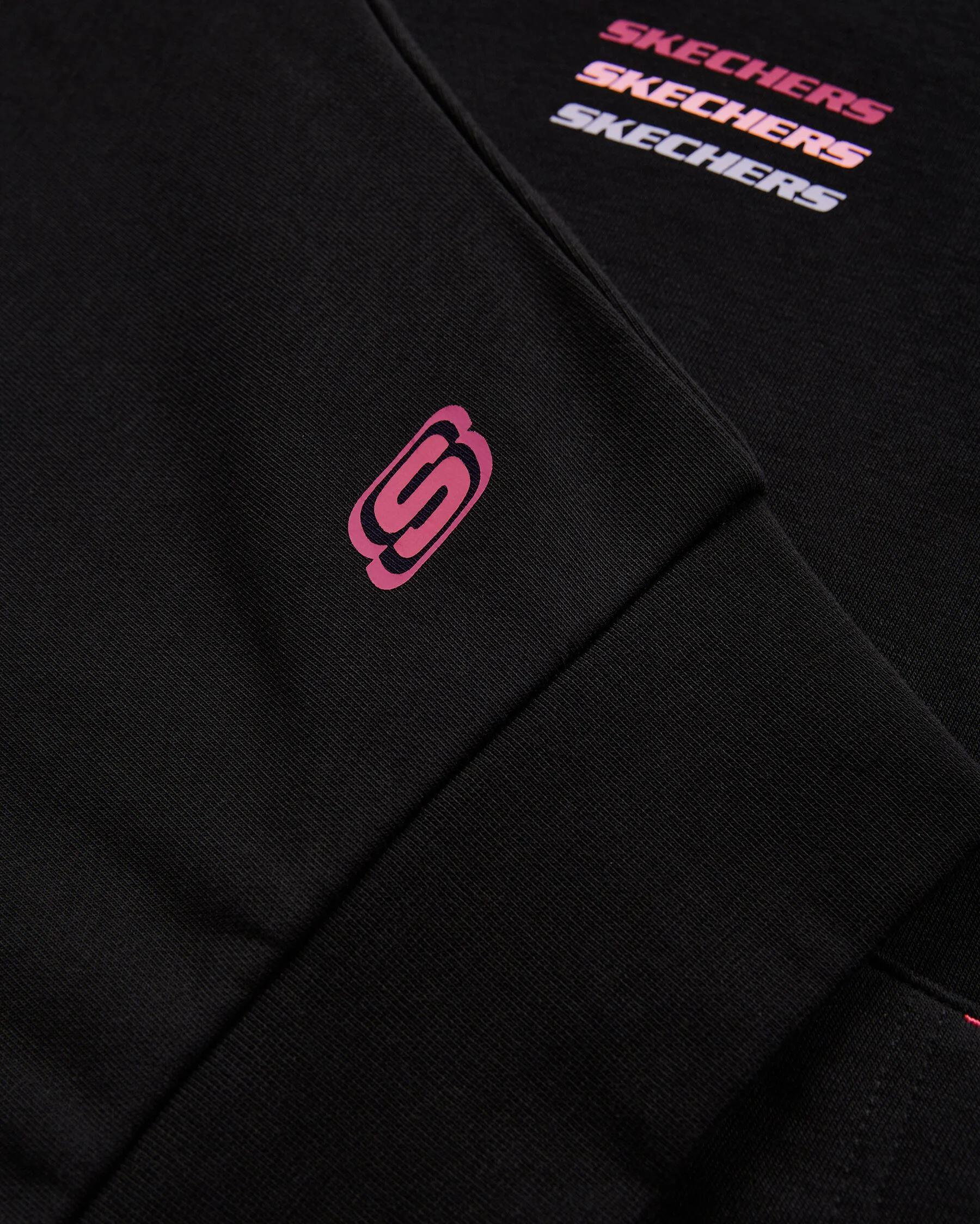 Skechers W Essential Hoodie Sweatshirt Kadın Siyah Kapşonlu Sweat