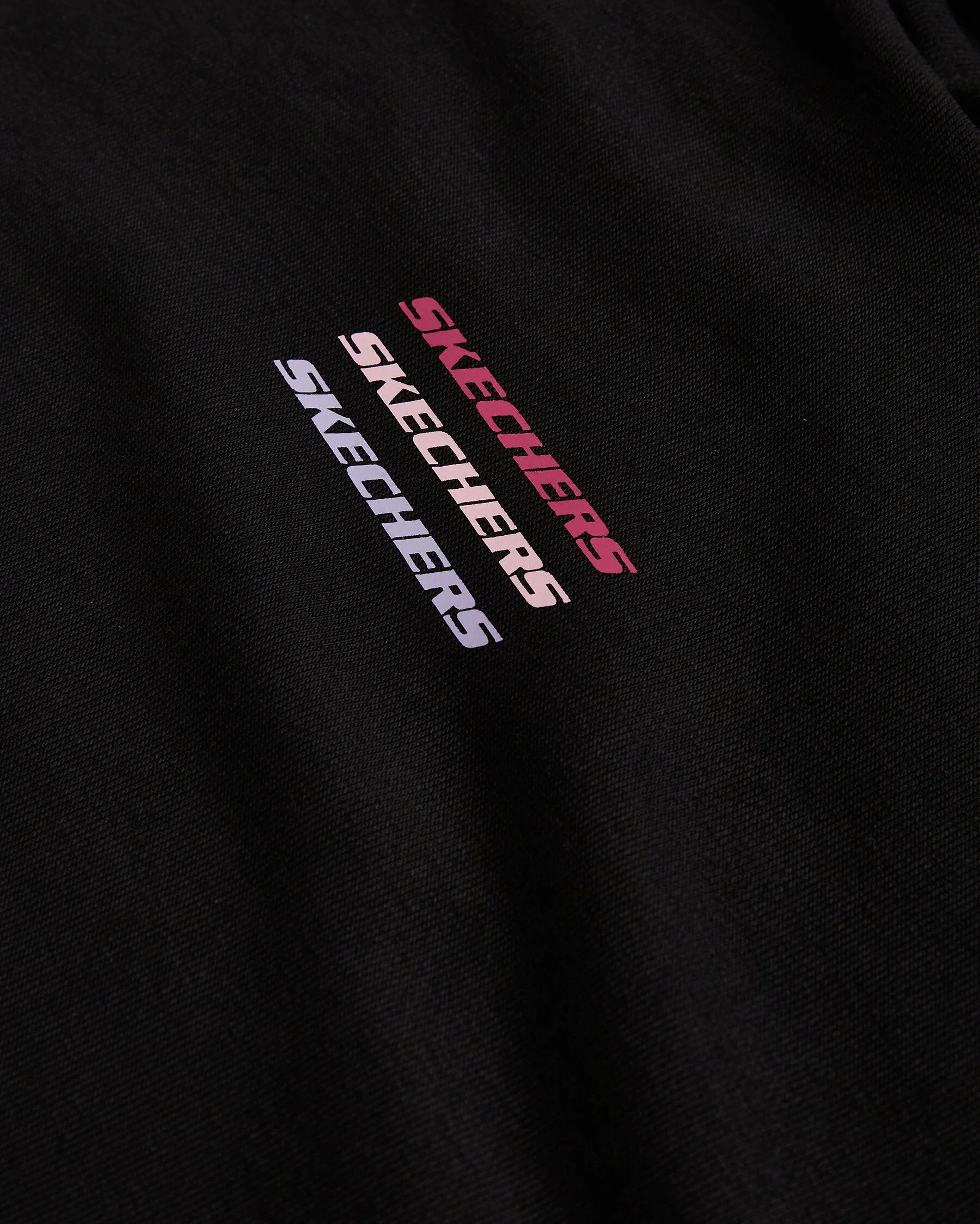 Skechers W Essential Hoodie Sweatshirt Kadın Siyah Kapşonlu Sweat