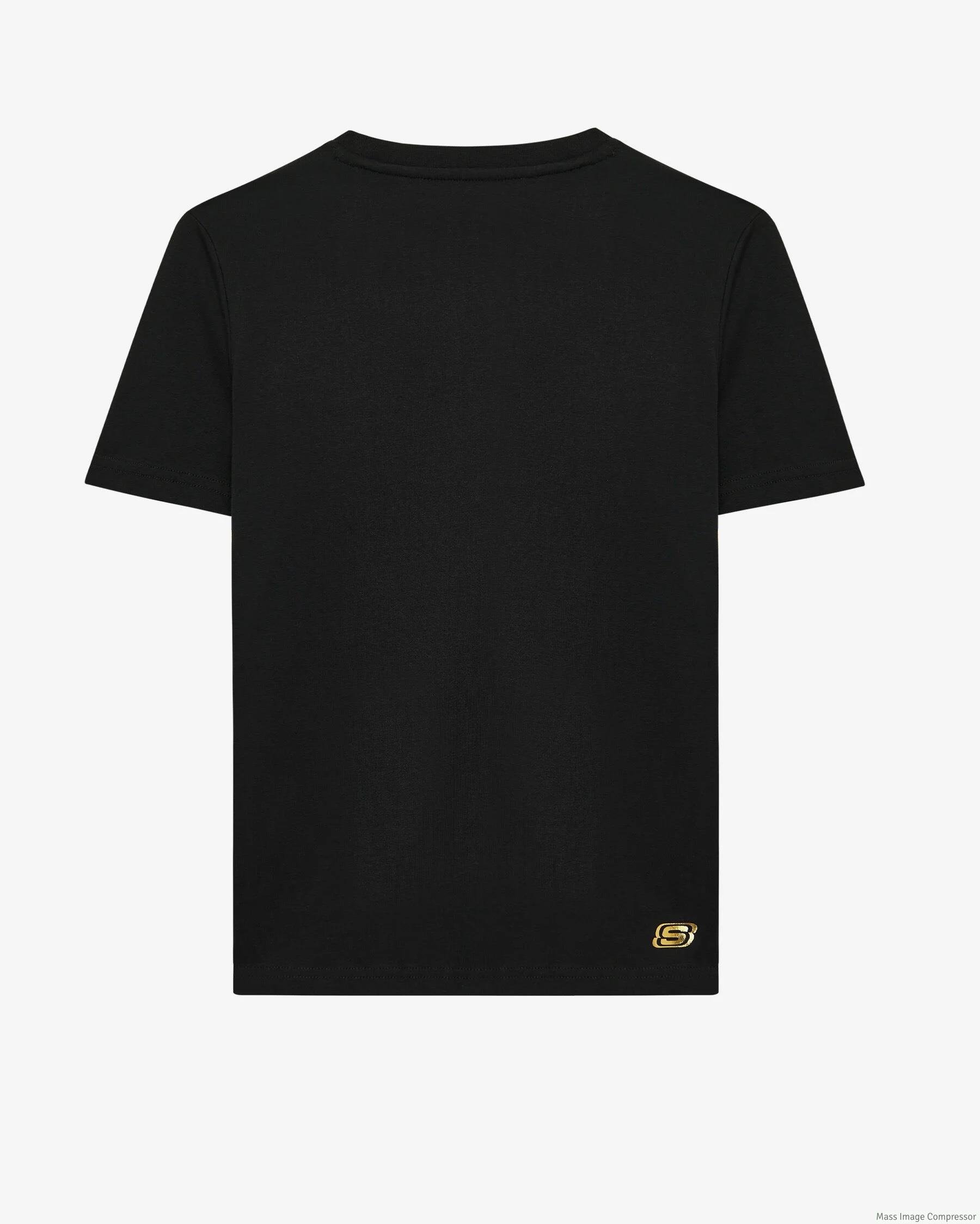Skechers W Graphic Tee Light Weight Regular T-Shirt Kadın  Bisiklet Yaka Tshirt