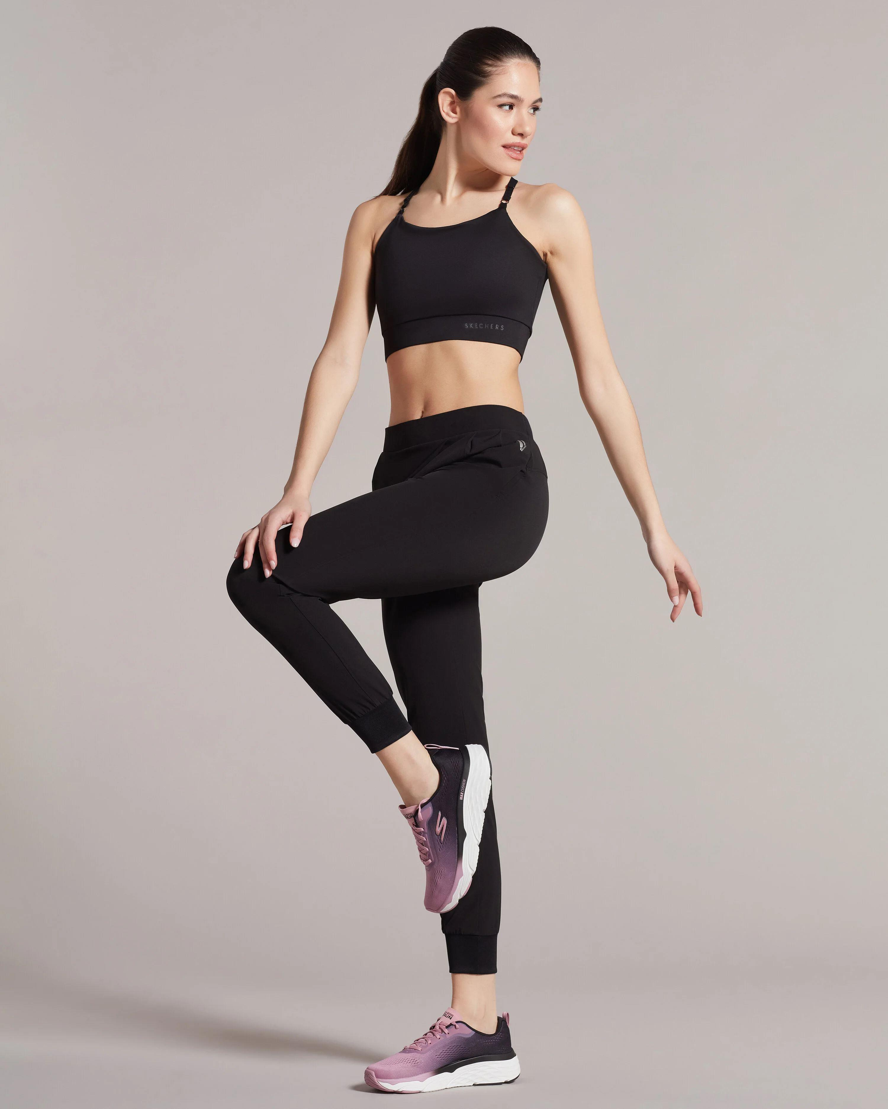 Skechers W Micro Coll Daily Jogger Pant Kadın Siyah Eşofman Alt