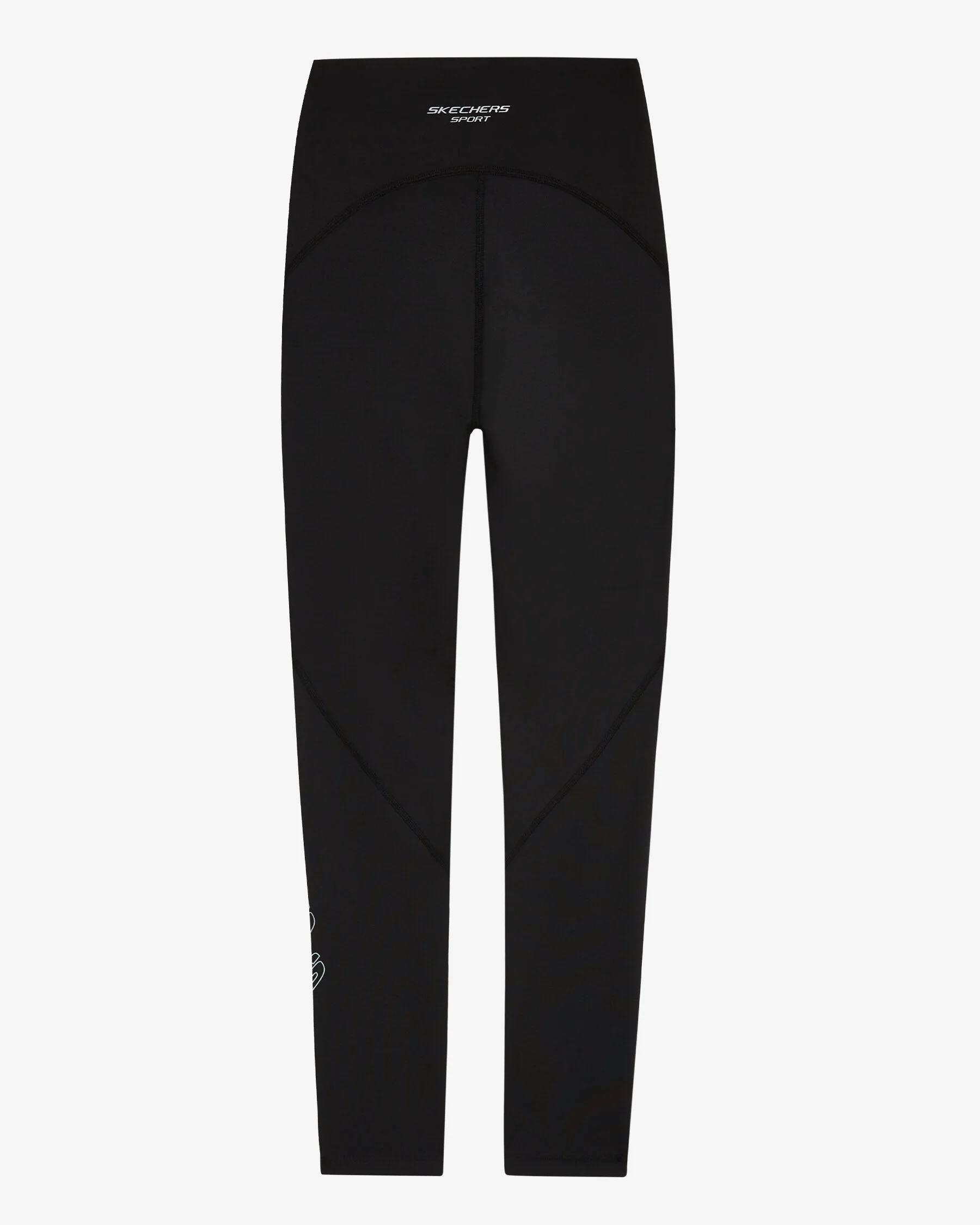Skechers W Performance Coll. Ankle Legging Kadın Siyah Tayt