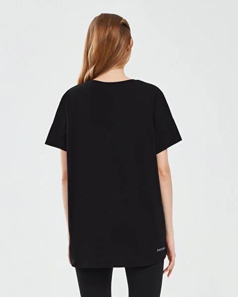Skechers W Performance Tops Crew Neck T-Shirt Kadın  Bisiklet Yaka Tshirt