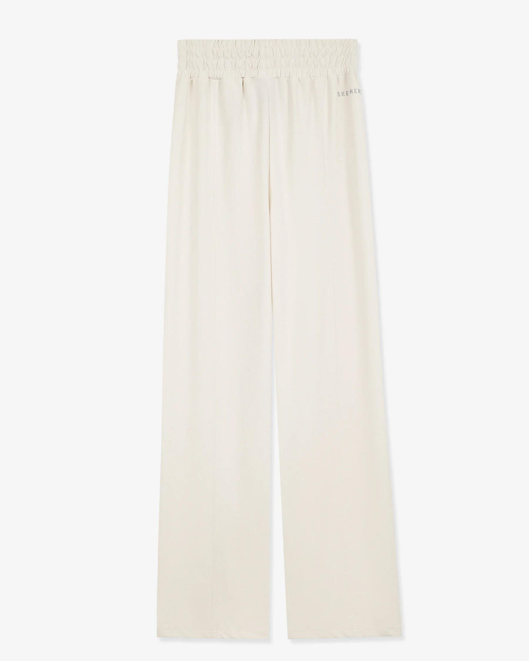 Skechers W Soft Touch Shinny Logo Wide Leg Sweatpant Kadın Gri Eşofman Alt