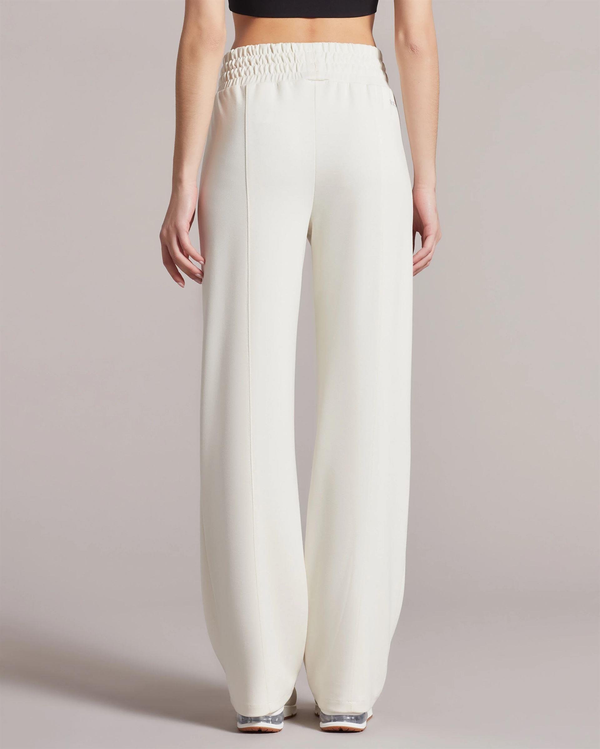 Skechers W Soft Touch Shinny Logo Wide Leg Sweatpant Kadın Gri Eşofman Alt