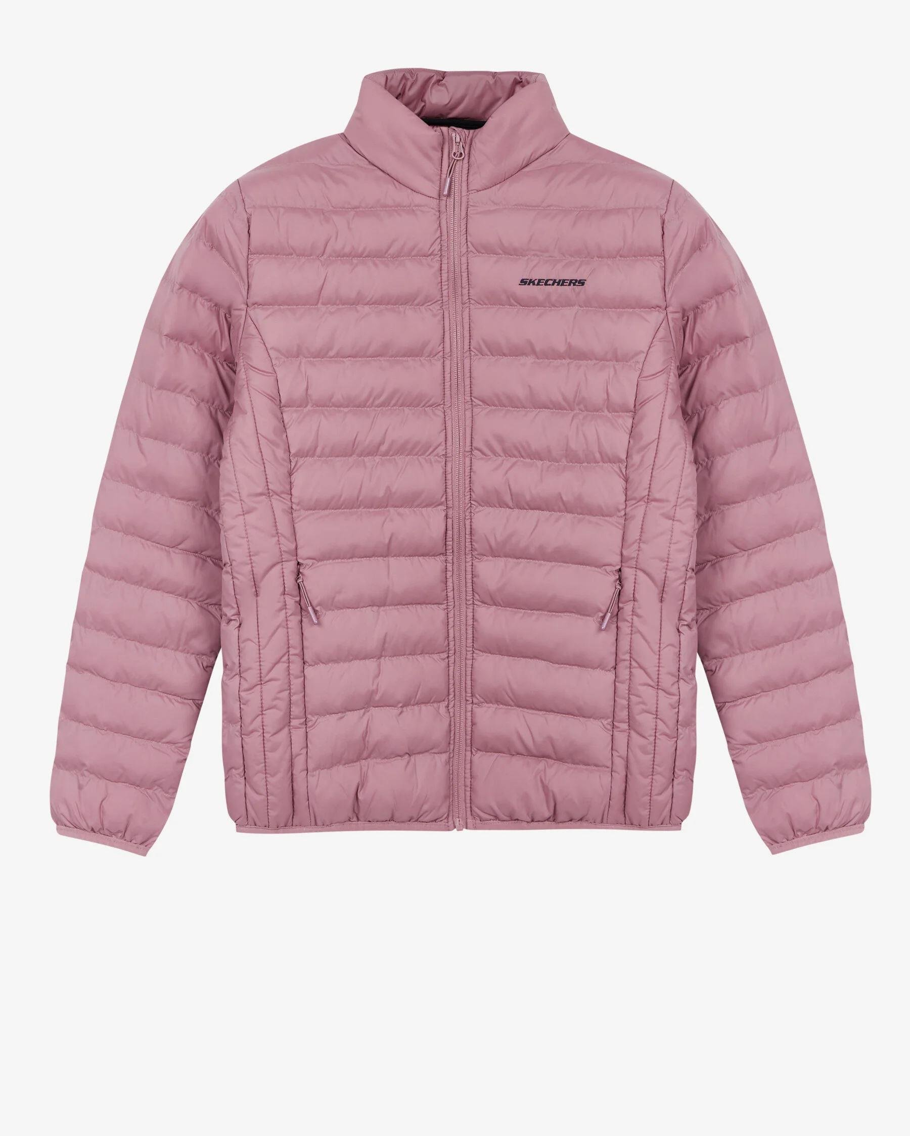 Skechers W Turtle Neck Essential Jacket Kadın Pembe Mont