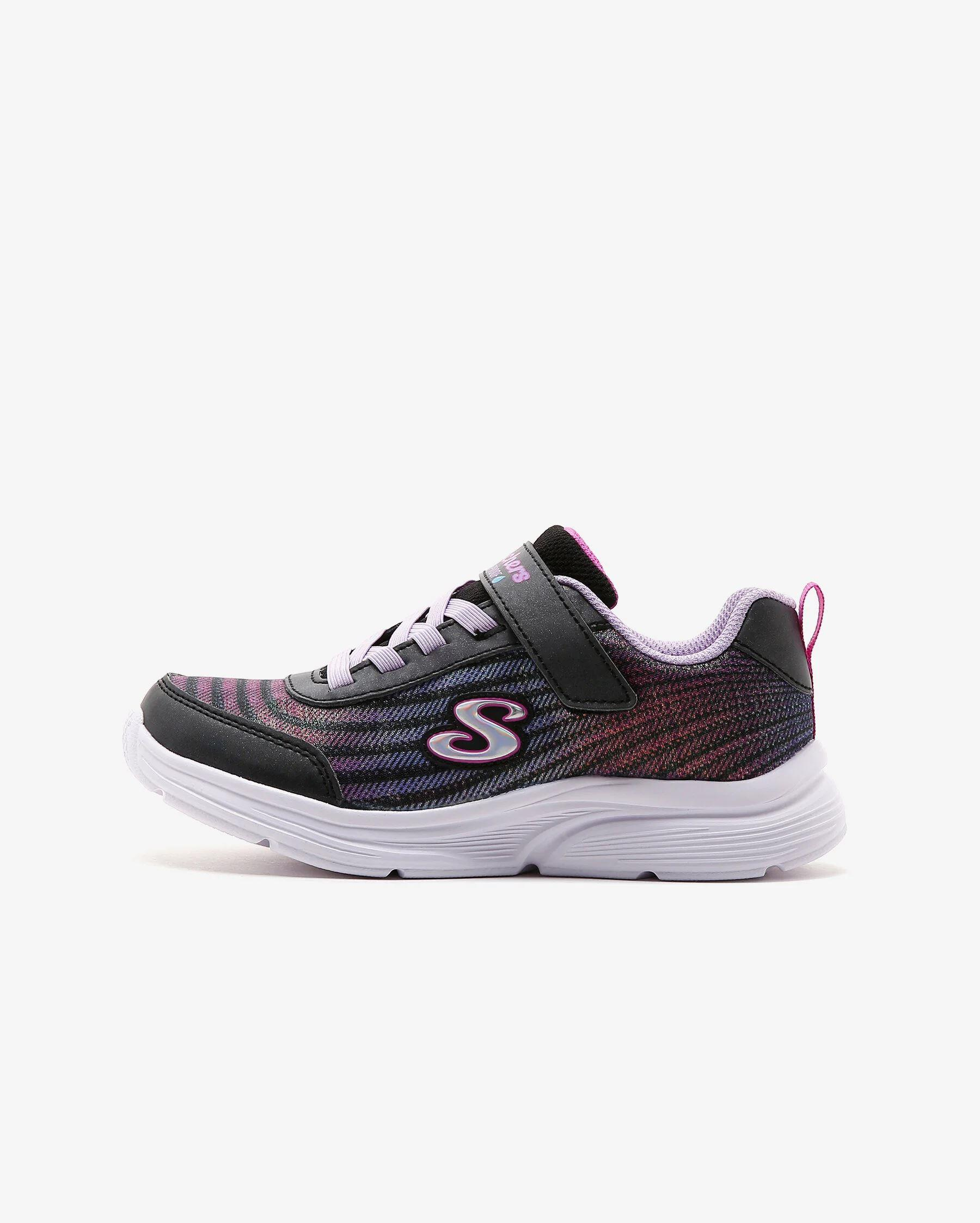 Skechers Wavy Lites  -  Hydro Crush Kız Çocuk Siyah Spor Ayakkabı