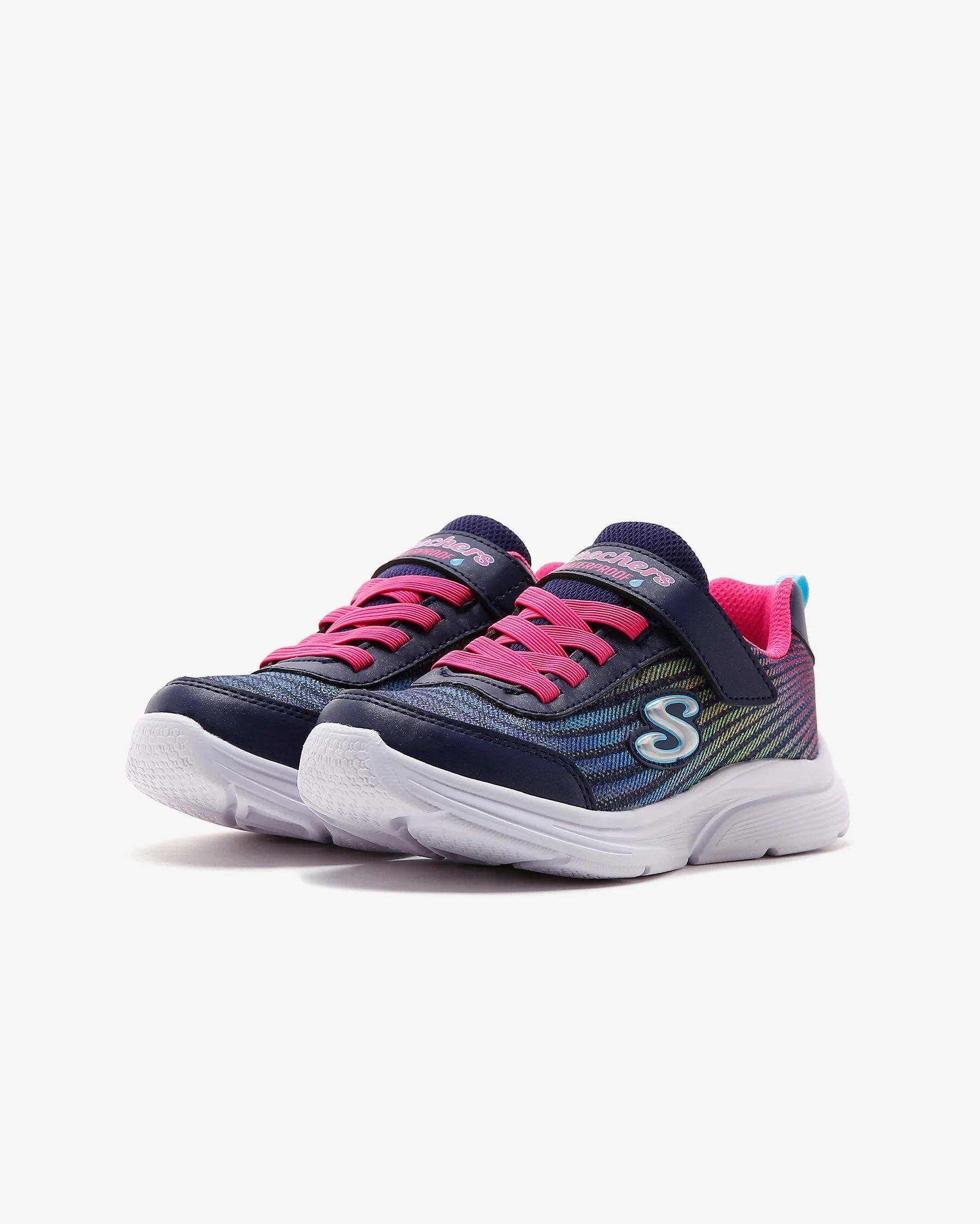 Skechers Wavy Lites  -  Hydro Crush Kız Çocuk Lacivert Spor Ayakkabı