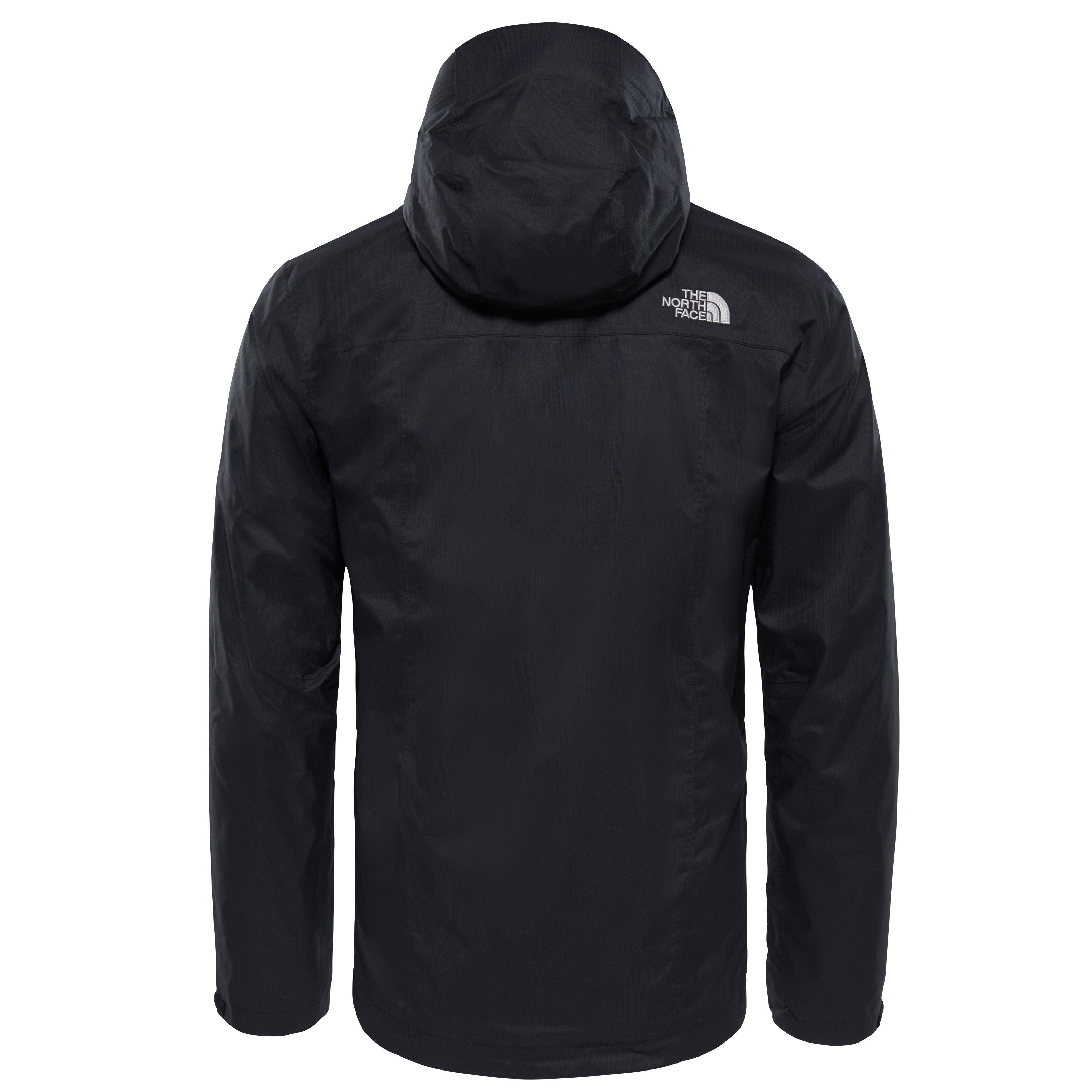 The North Face M Evolve II Triclimate Jacket - Eu Erkek Siyah Mont