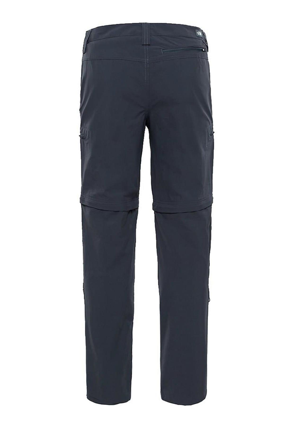 The North Face M Exploration Convertible Pant Erkek Gri Pantolon