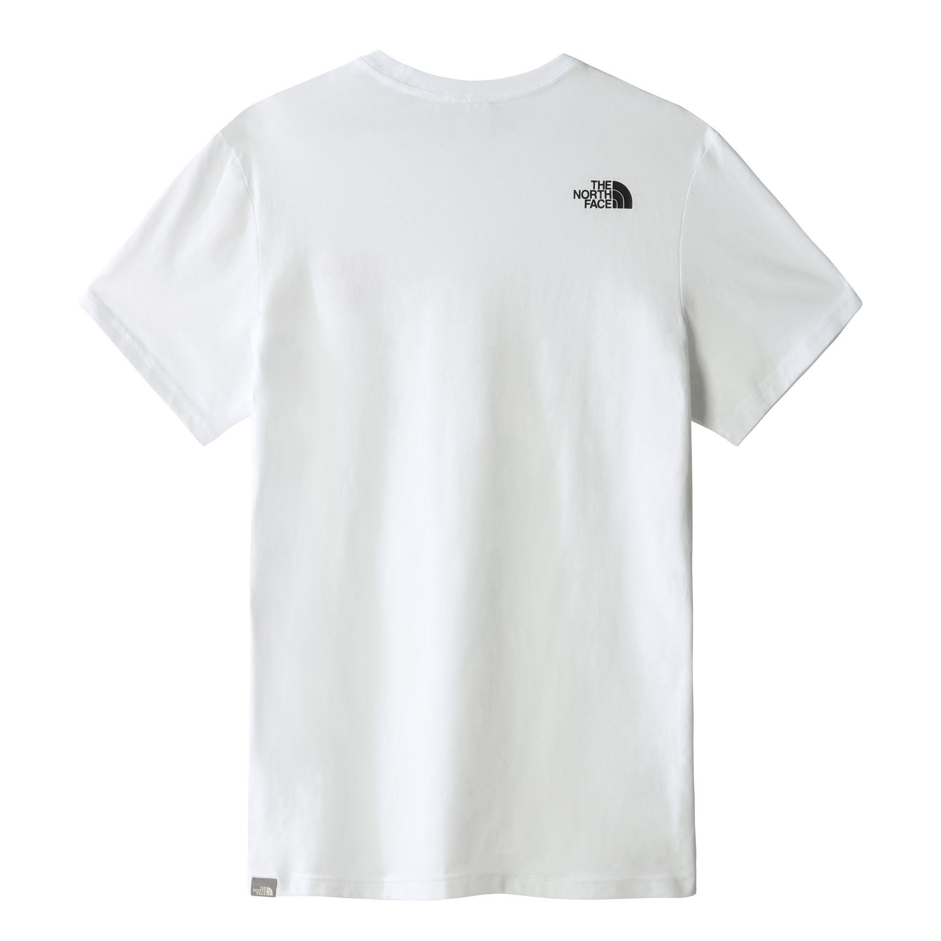 The North Face M S/S Never Stop Exploring Tee Erkek Beyaz Bisiklet Yaka Tshirt