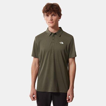 The North Face M Tanken Polo - Eu Erkek Yesil Polo Yaka Tshirt