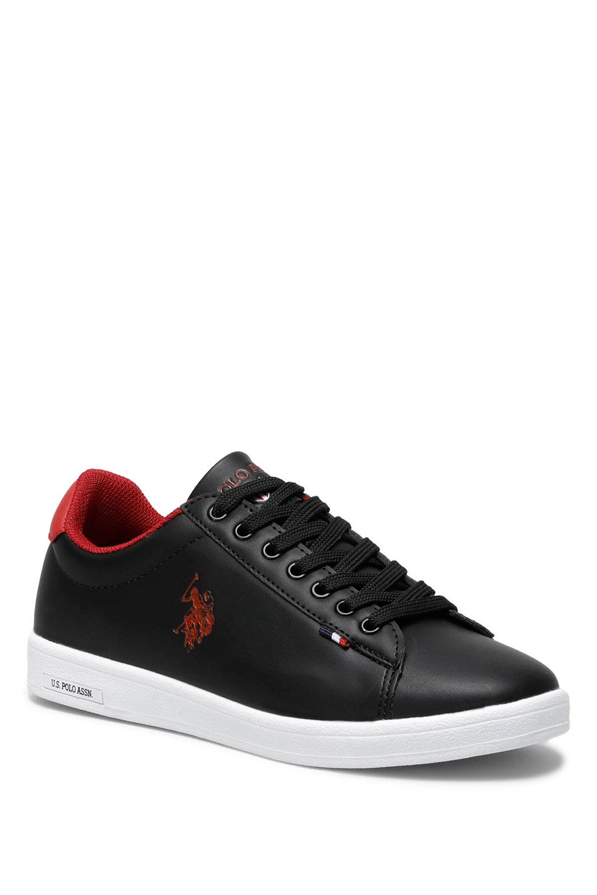 U.S. Polo Assn. 2M Franco Gsn 2Fx Kadın Siyah Spor Ayakkabı