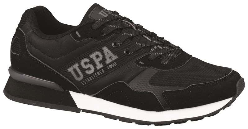 U.S. Polo Assn. 1F Palmas 1Pr Erkek Siyah Spor Ayakkabı