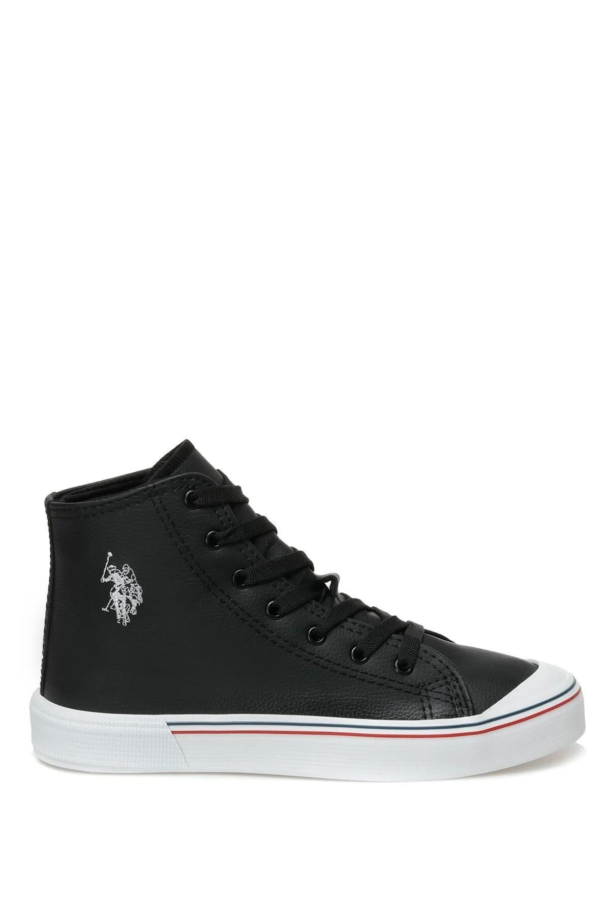 U.S. Polo Assn. 2F Penelope High Wt 2Pr Erkek Siyah Spor Ayakkabı