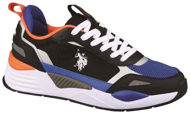 U.S. Polo Assn. 1F Recife 1Pr Erkek Siyah Spor Ayakkabı