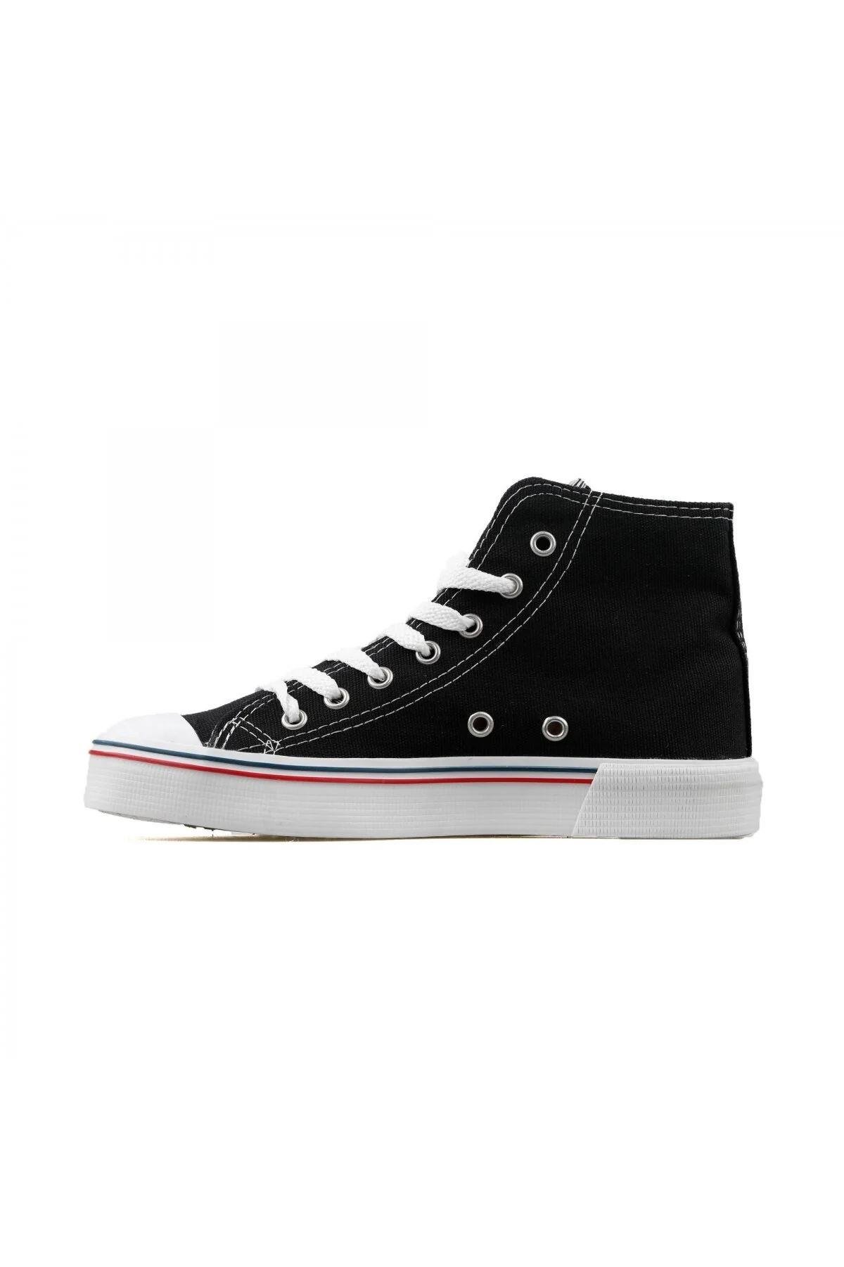 U.S. Polo Assn. 2i Penelope High 2Fx Kadın Siyah Spor Ayakkabı