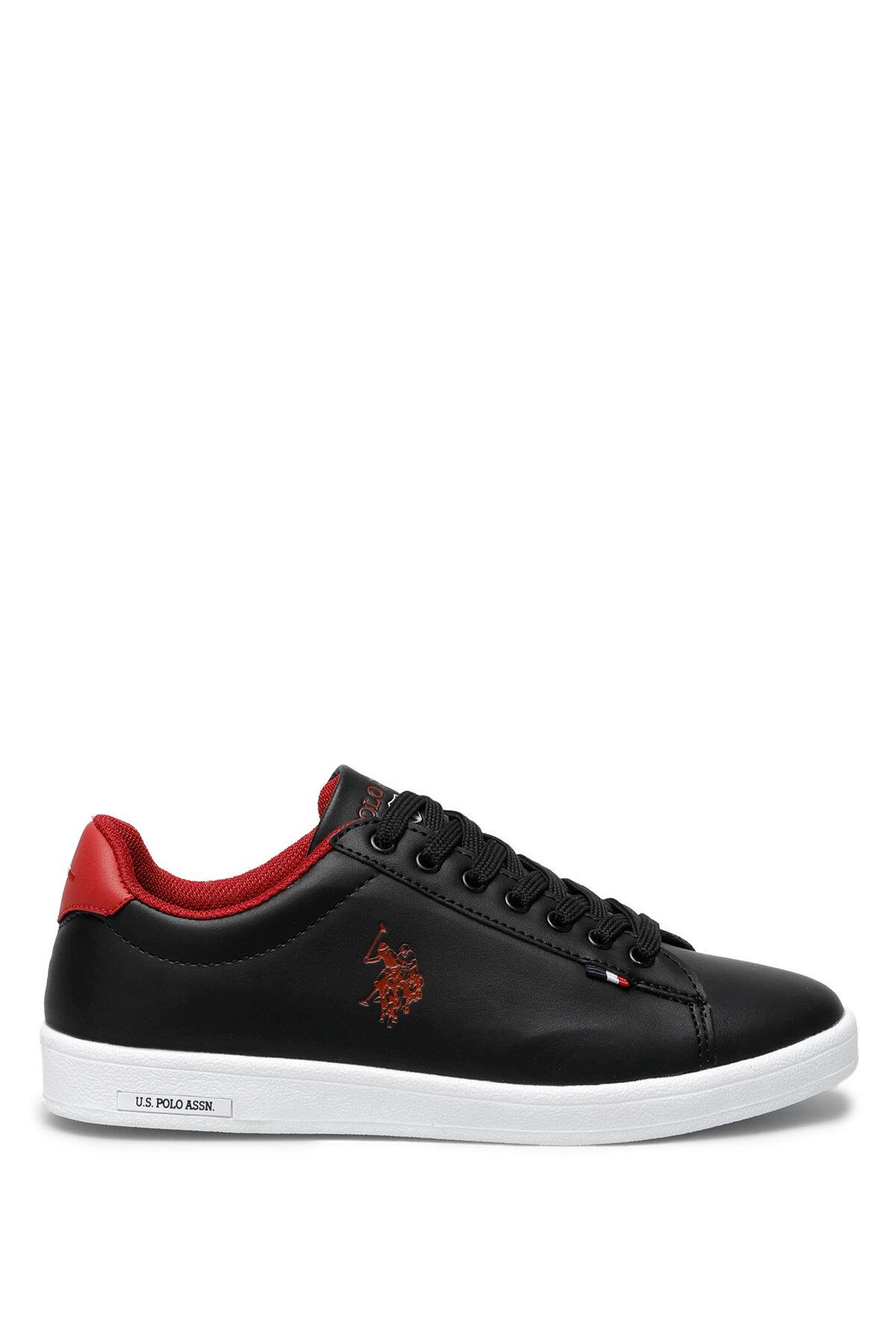 U.S. Polo Assn. 2M Franco Gsn 2Fx Kadın Siyah Spor Ayakkabı