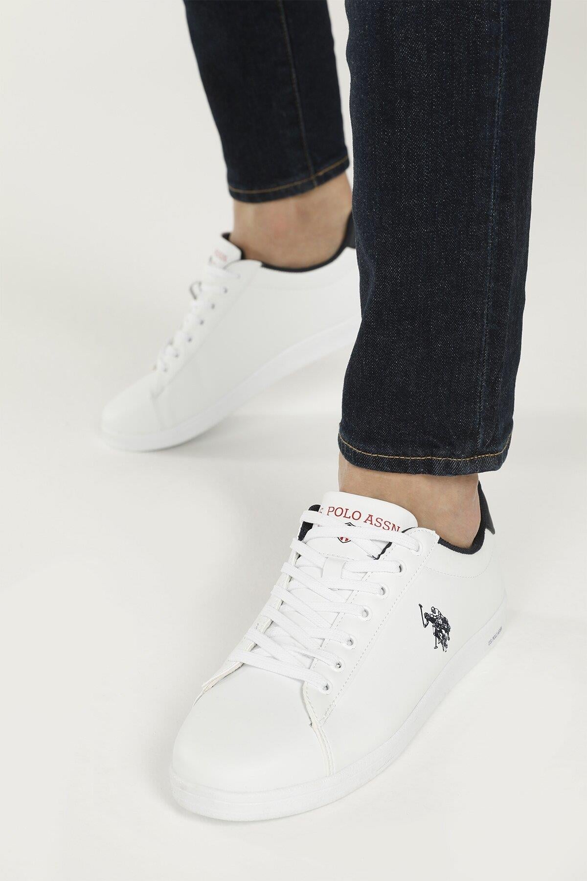 U.S. Polo Assn. 2M Franco 2Fx Erkek Beyaz Spor Ayakkabı
