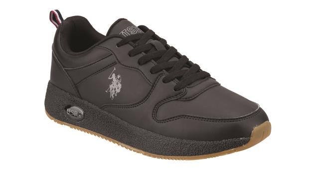 U.S. Polo Assn. 0F Angel Kadın Siyah Spor Ayakkabı