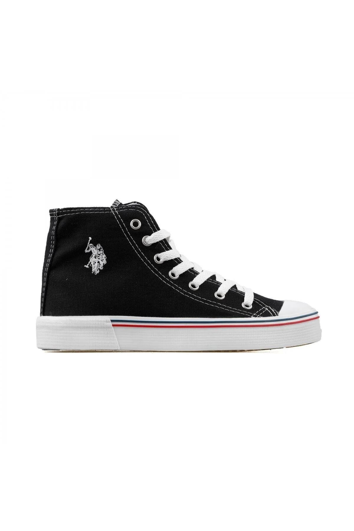 U.S. Polo Assn. 2i Penelope High 2Fx Kadın Siyah Spor Ayakkabı