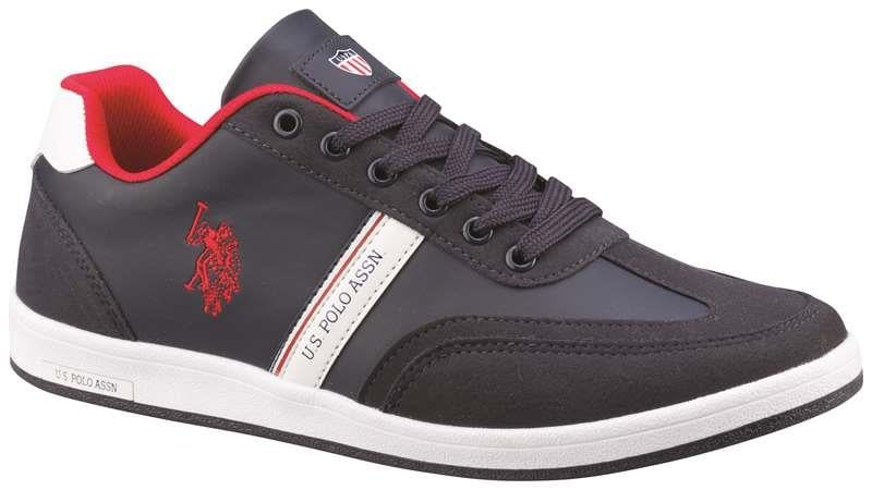 U.S. Polo Assn. 1F Kares Wt 1Pr Erkek Lacivert Spor Ayakkabı