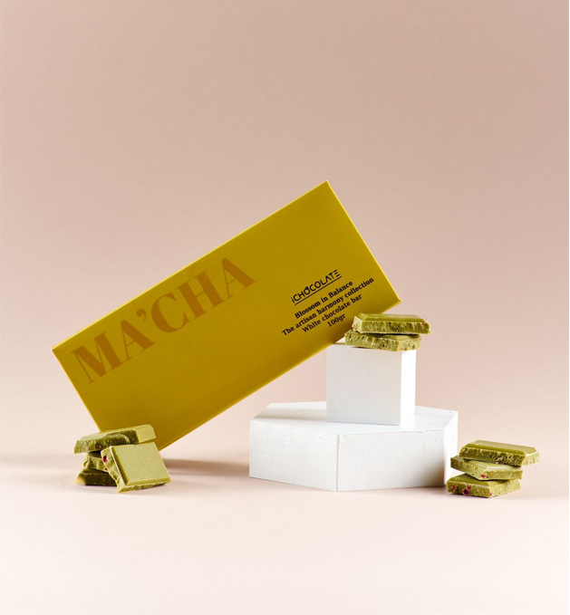 Matcha Beyaz Belçika Çikolatası 