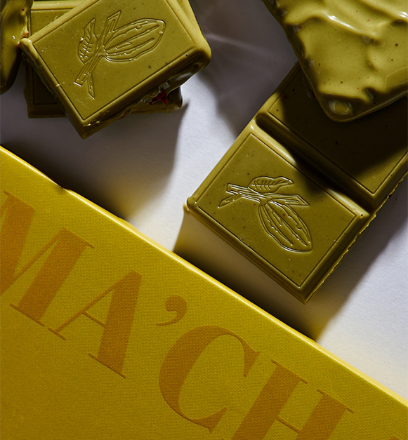 Matcha Beyaz Belçika Çikolatası 