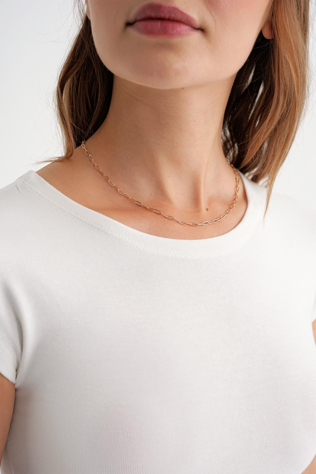 2009 Kadın Vücuda Oturan Basic Crop T-Shirt Beyaz