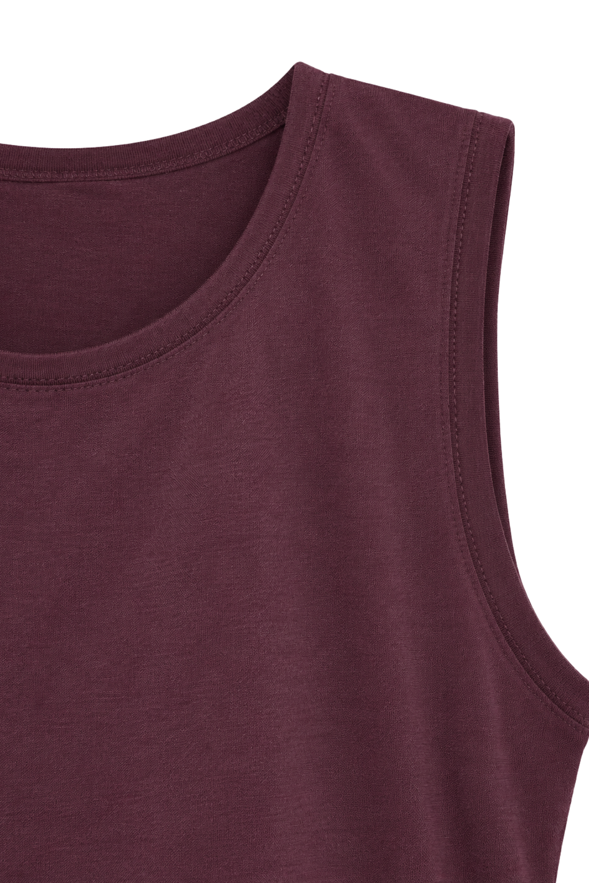2117 Kadın Basic Relax Fit Atlet Pantolon İkili Takım Mürdüm
