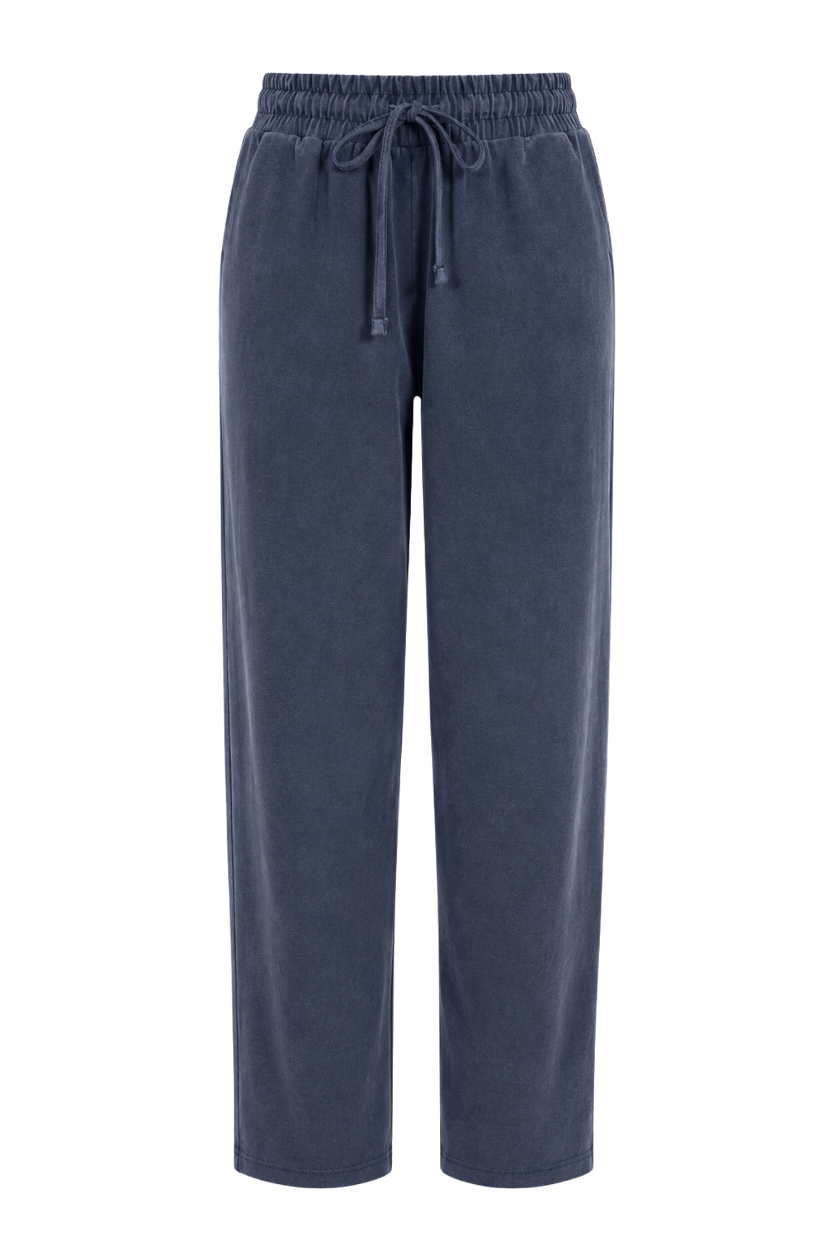 2117 Kadın Basic Relax Fit Atlet Pantolon İkili Takım Lacivert