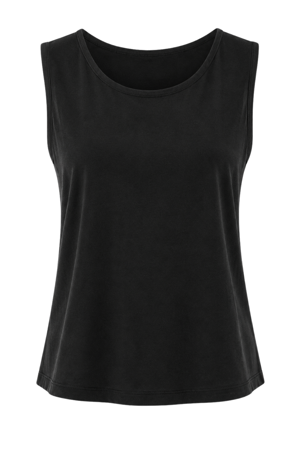 2117 Kadın Basic Relax Fit Atlet Pantolon İkili Takım Siyah