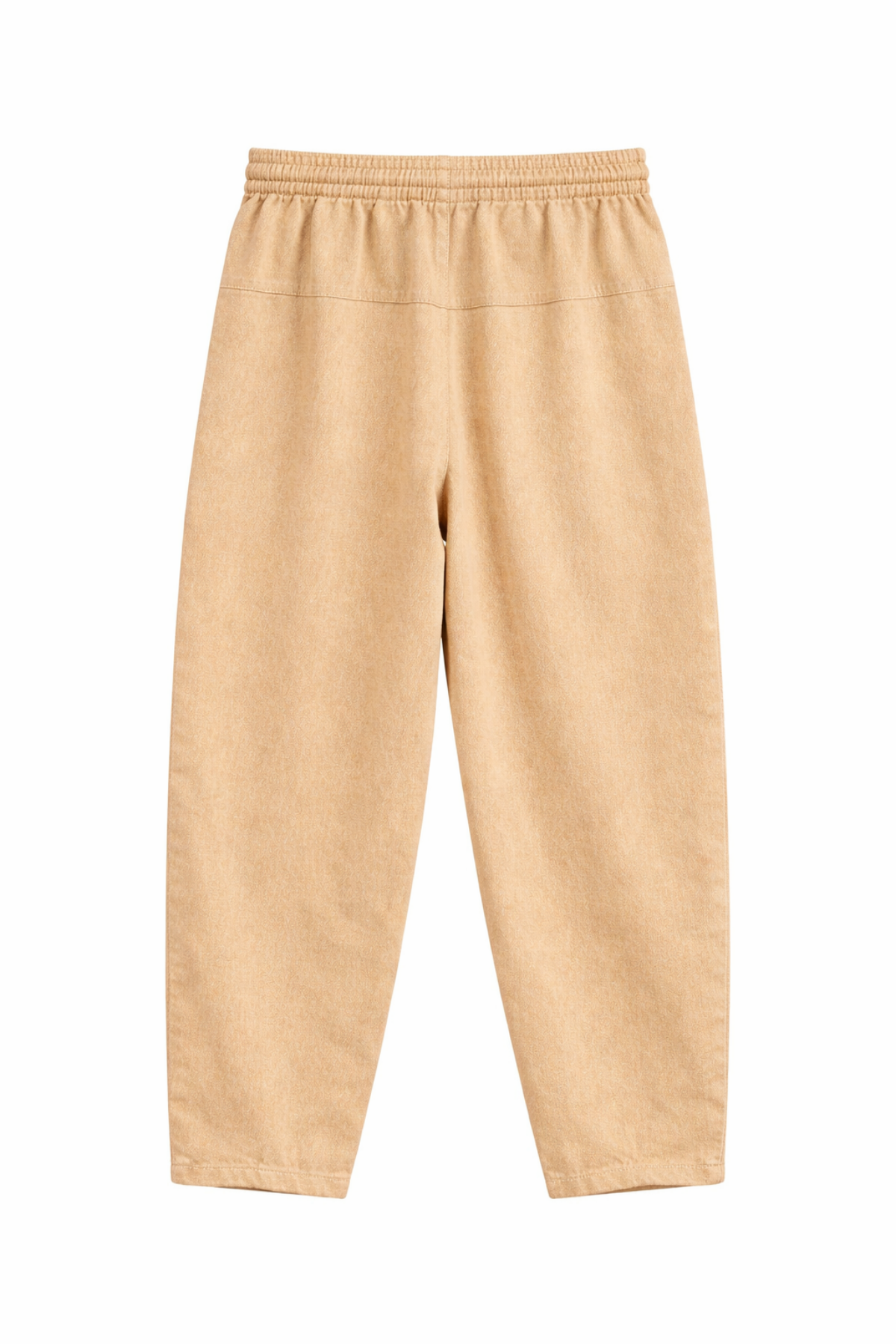 4573 Kadın Önü Çımalı Gabardin Şalvar Pantolon Camel