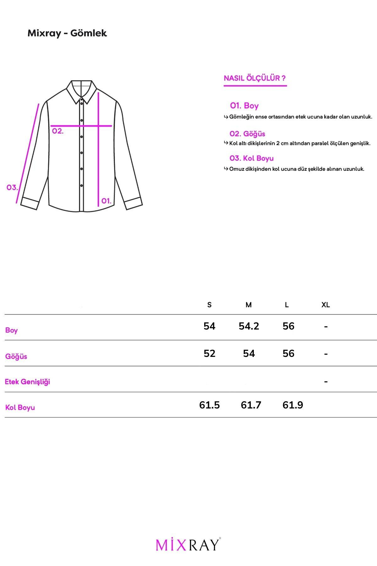 4645 Kadın Önü Pileli Uzun Kol Kısa Basic Fit Gömlek Bebe Mavi